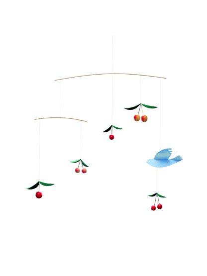 Cherry Birds decorative mobile