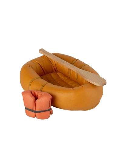 Miniature rubber boat