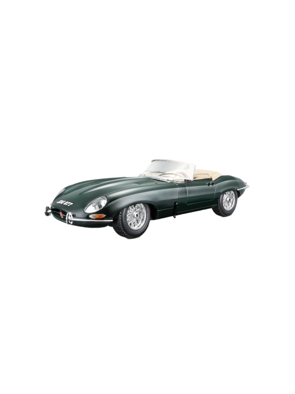 Maqueta en metal del Jaguar E Type Cabriolet 1961