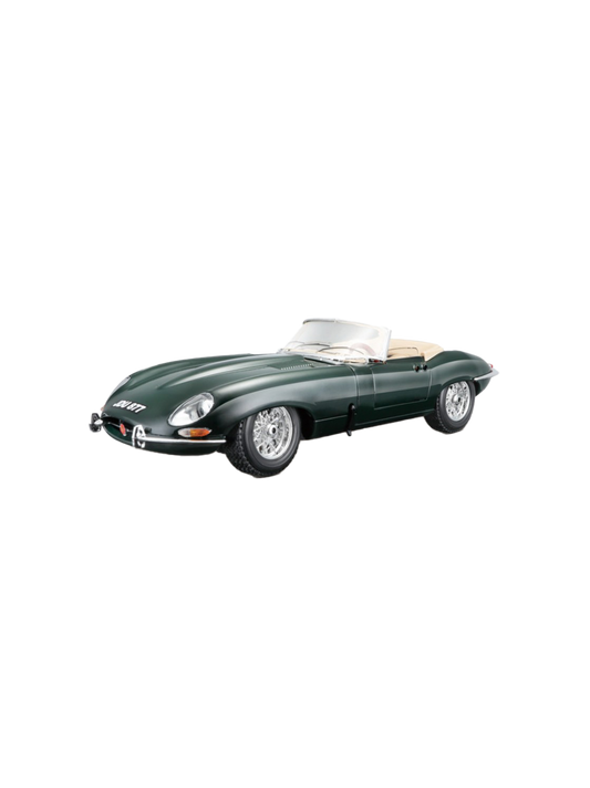 Modello in metallo della Jaguar E Type Cabriolet del 1961