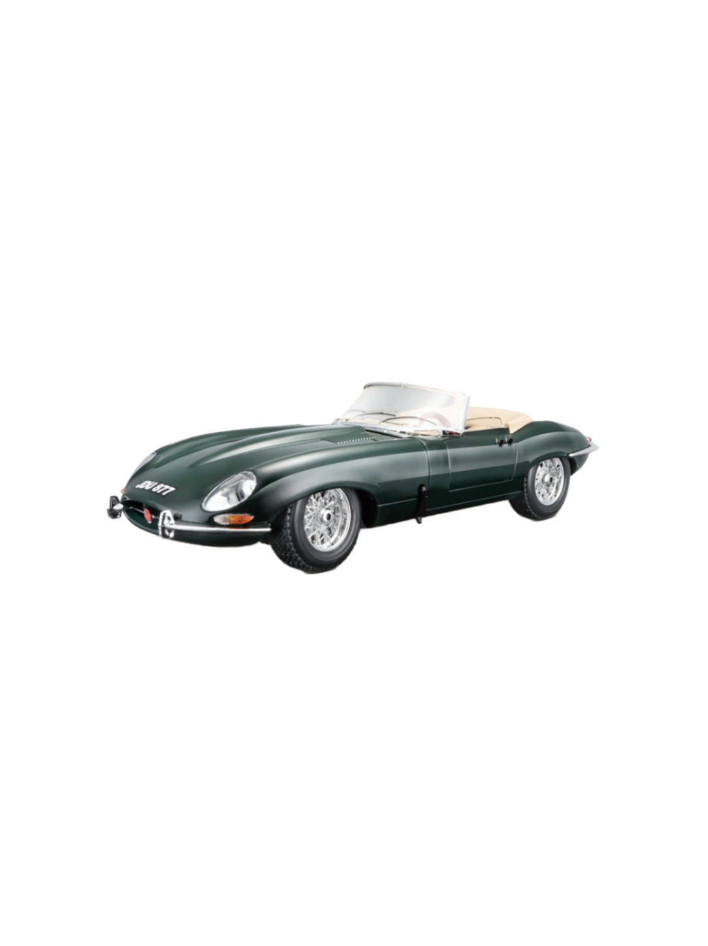 Metal model of the Jaguar E Type Cabriolet 1961