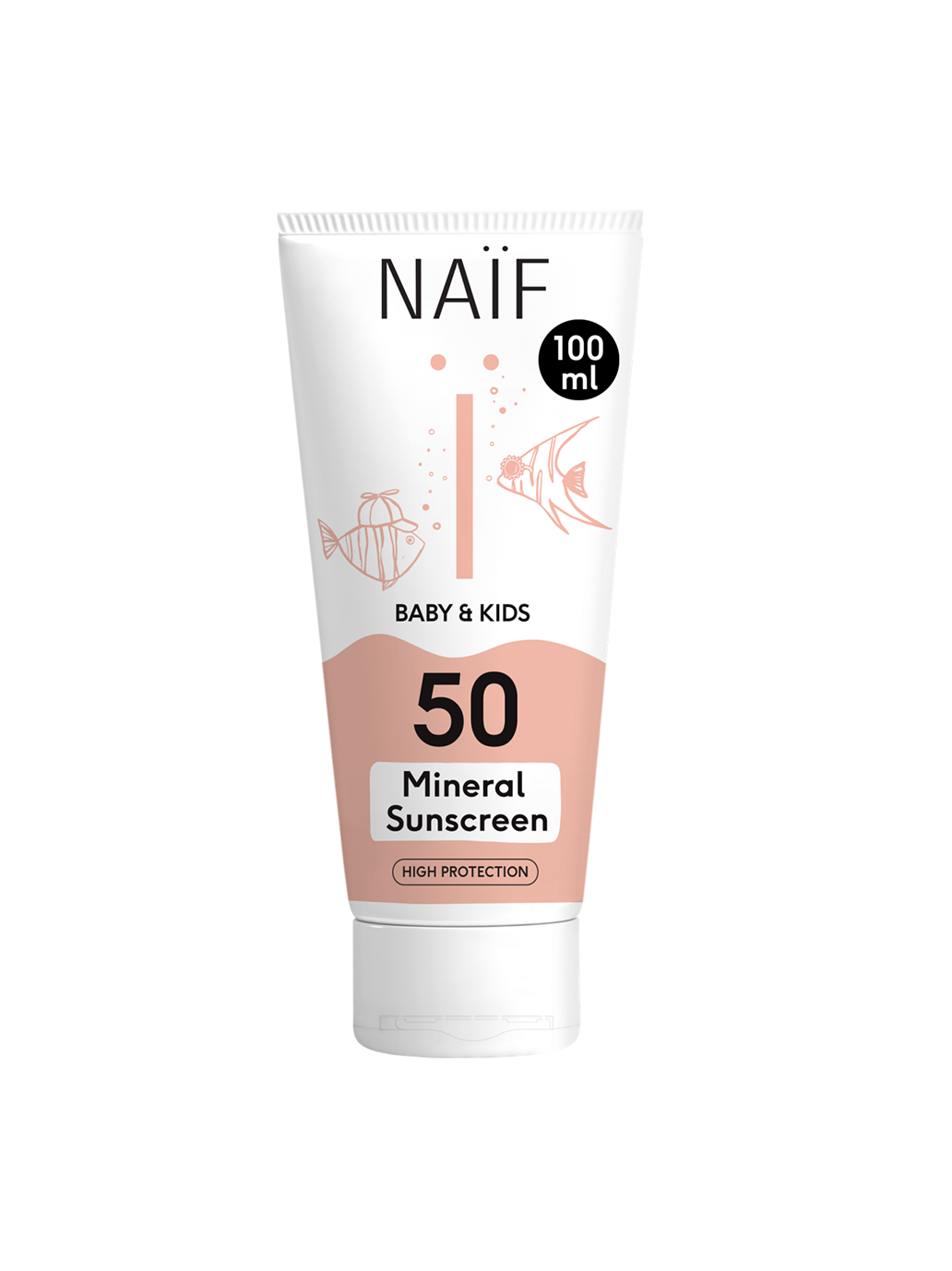 crema solare protettiva SPF 50 per neonati e bambini