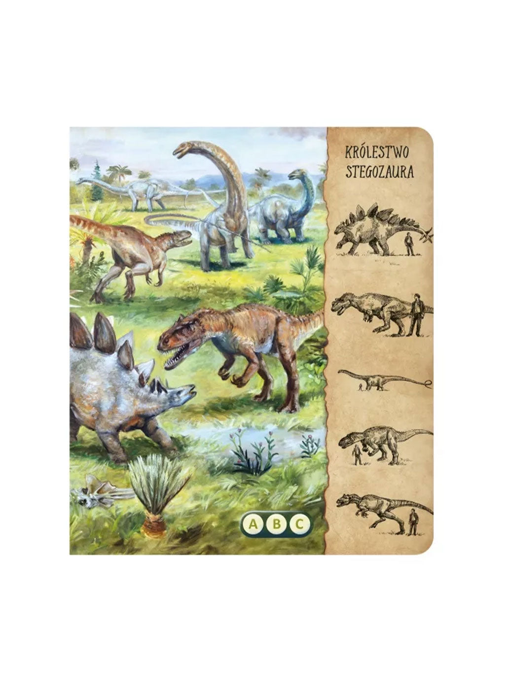 Dinosauro. Książka interaktywna