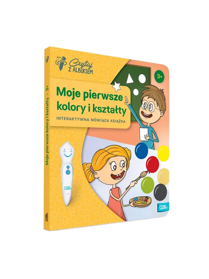 Moje pierwsze kolory i kształty. Książka interaktywna