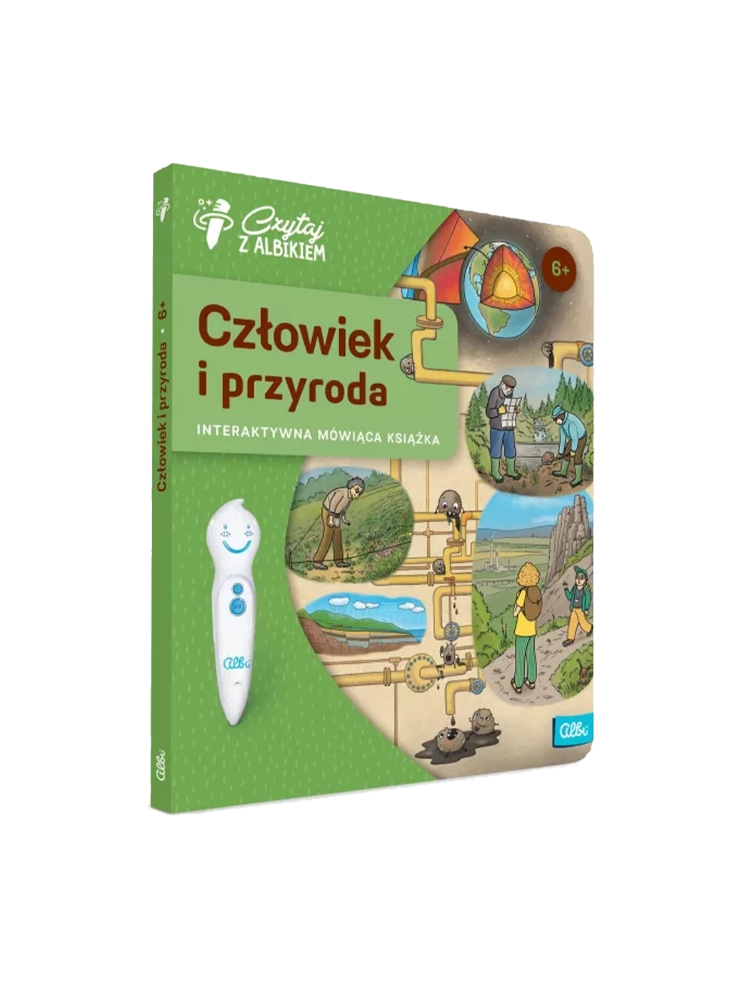 Człowiek i przyroda. Książka interaktywna