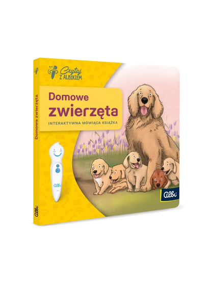 Domowe zwierzęta. Mini książka interaktywna