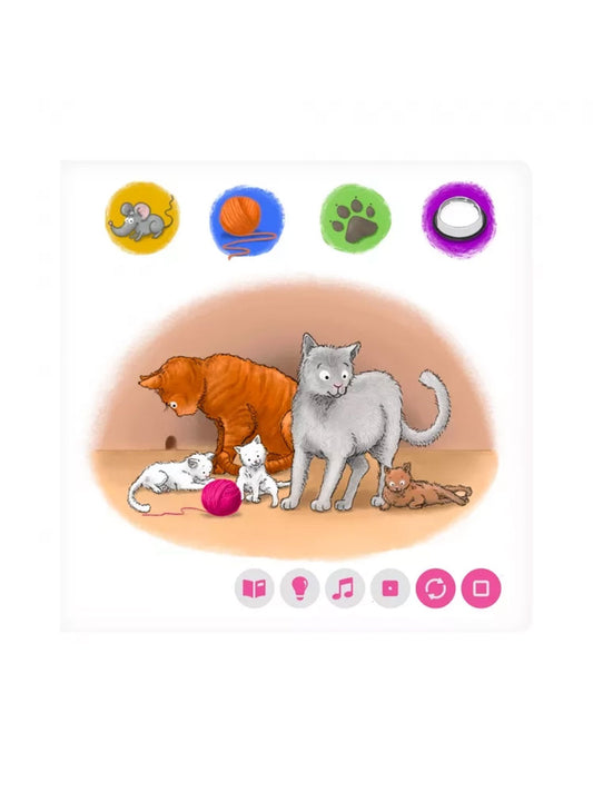Domowe zwierzęta. Mini książka interaktywna