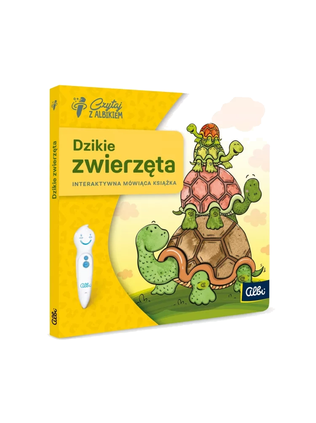 Dzikie zwierzęta. Mini książka interaktywna