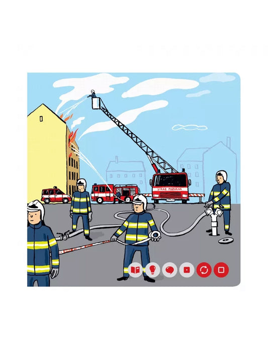 Strażacy. Mini książka interaktywna