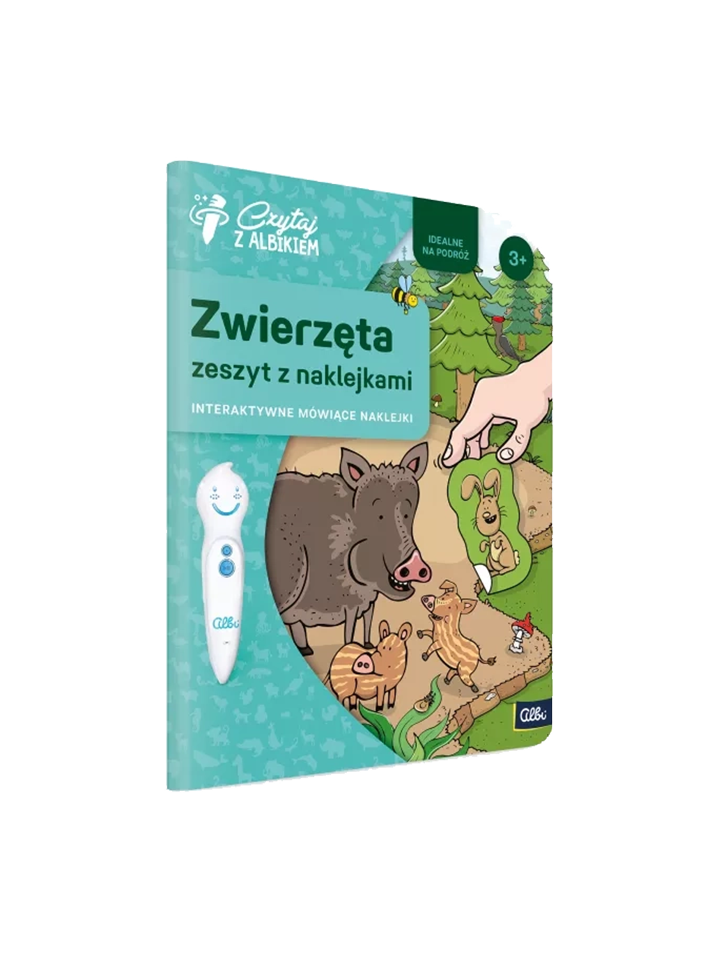 Zeszyt z naklejkami: Zwierzęta