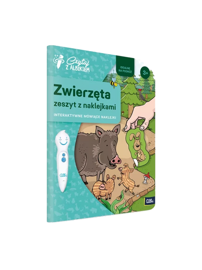 Zeszyt z naklejkami: Zwierzęta