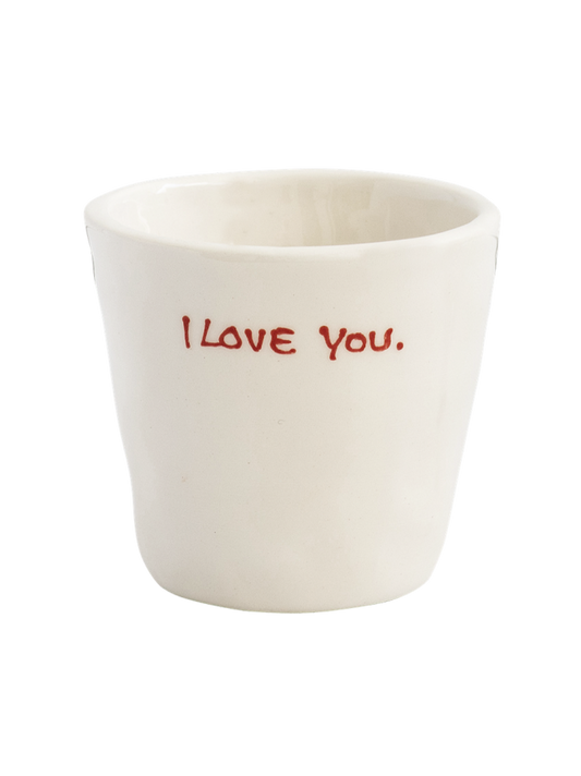 Taza de café expreso de cerámica