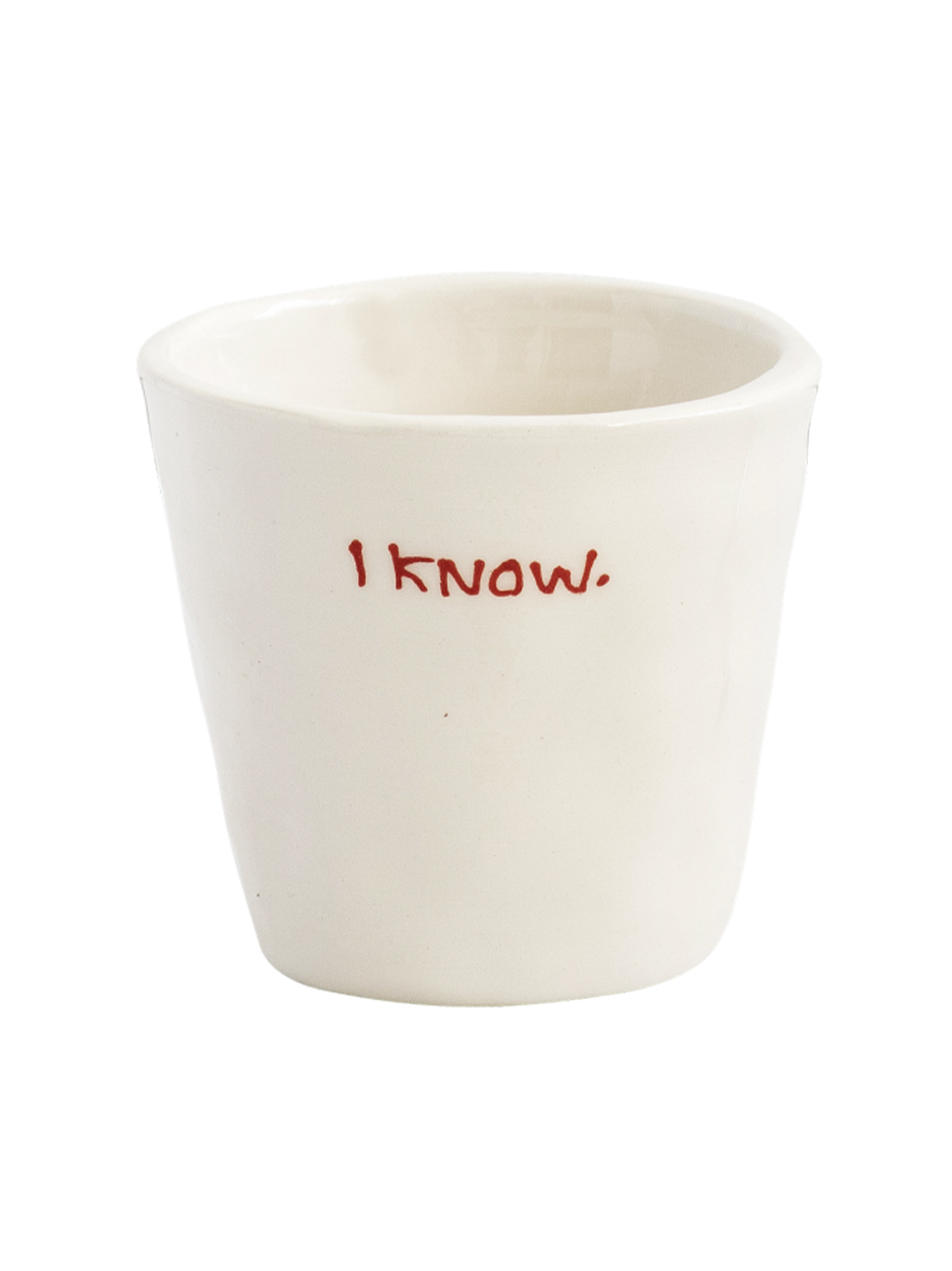 Ceramic espresso cup