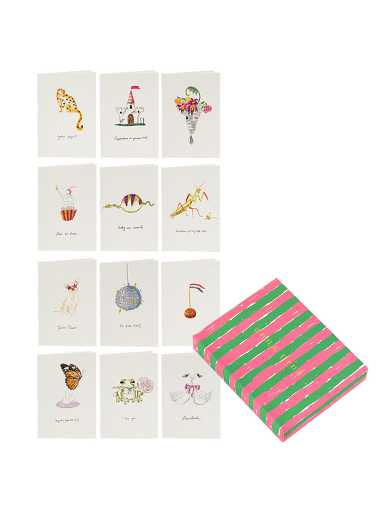 Greeting cards set of 12