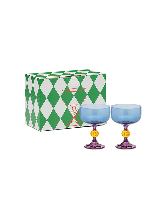 Cocktail glass set