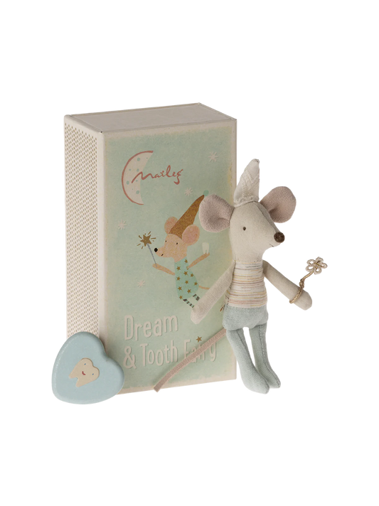 Tooth fairy mouse in a box