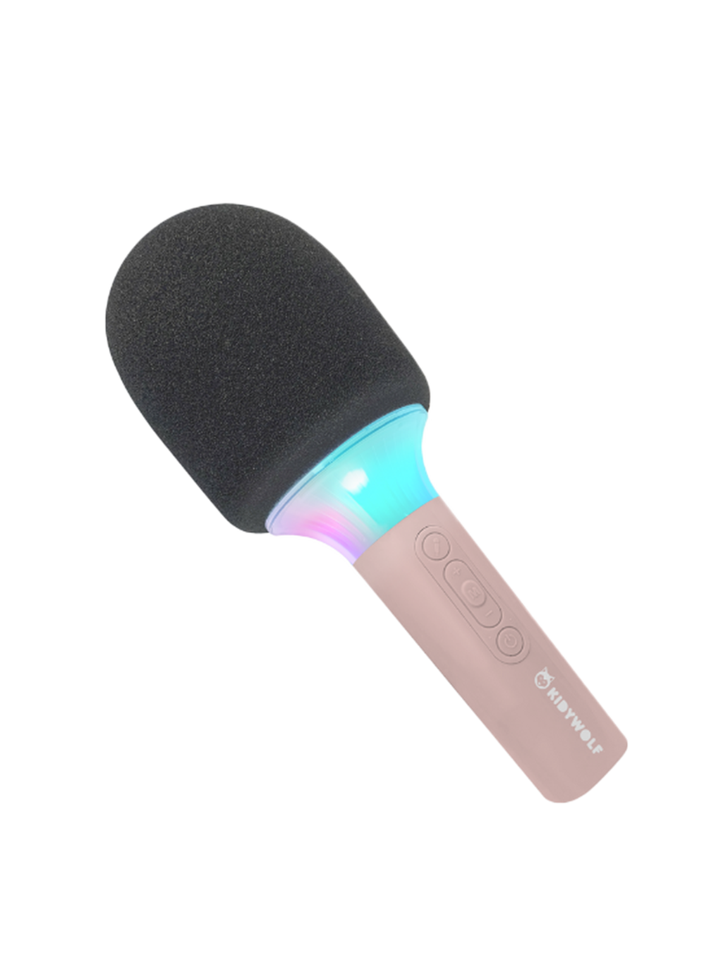 Microfono per karaoke con luce