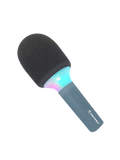 Micrófono de karaoke con luz.