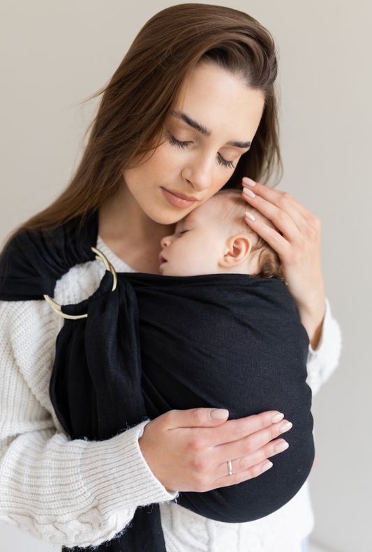 Linen ring sling