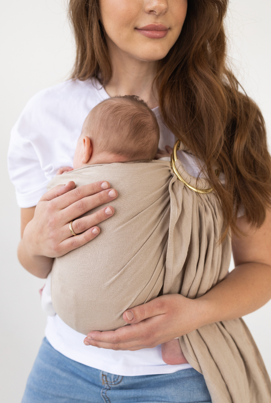 Linen ring sling