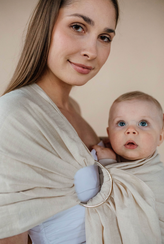 Linen ring sling