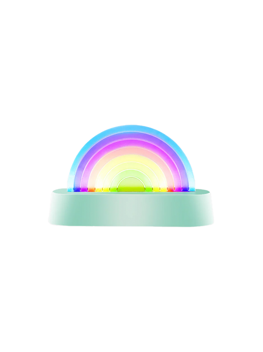 Dancing rainbow lamp