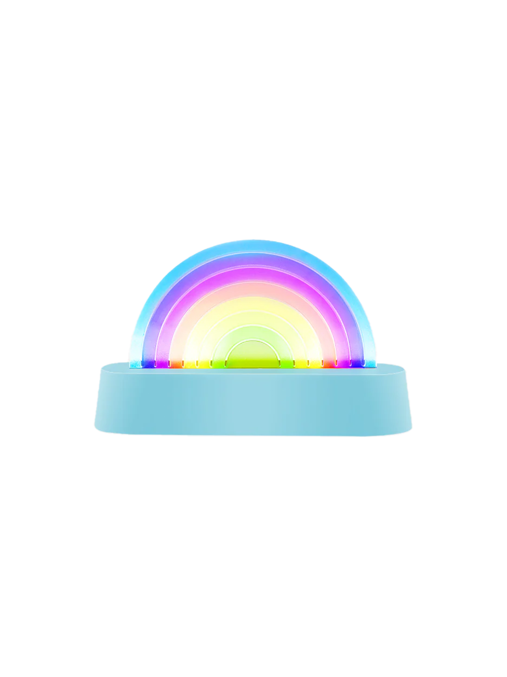 Dancing rainbow lamp