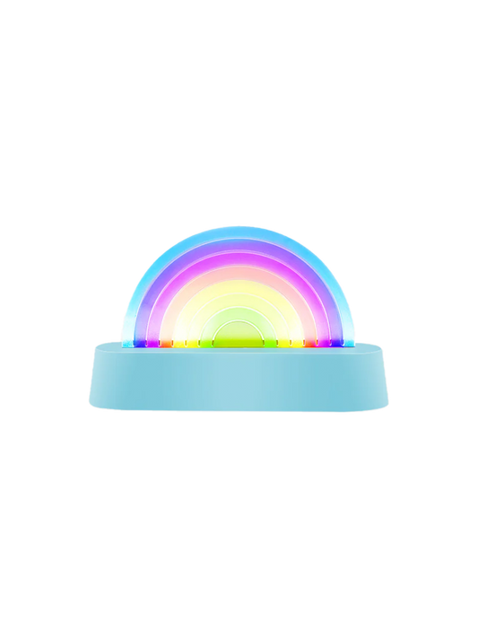 Dancing rainbow lamp