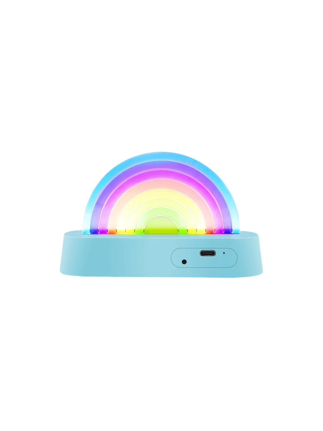 Dancing rainbow lamp