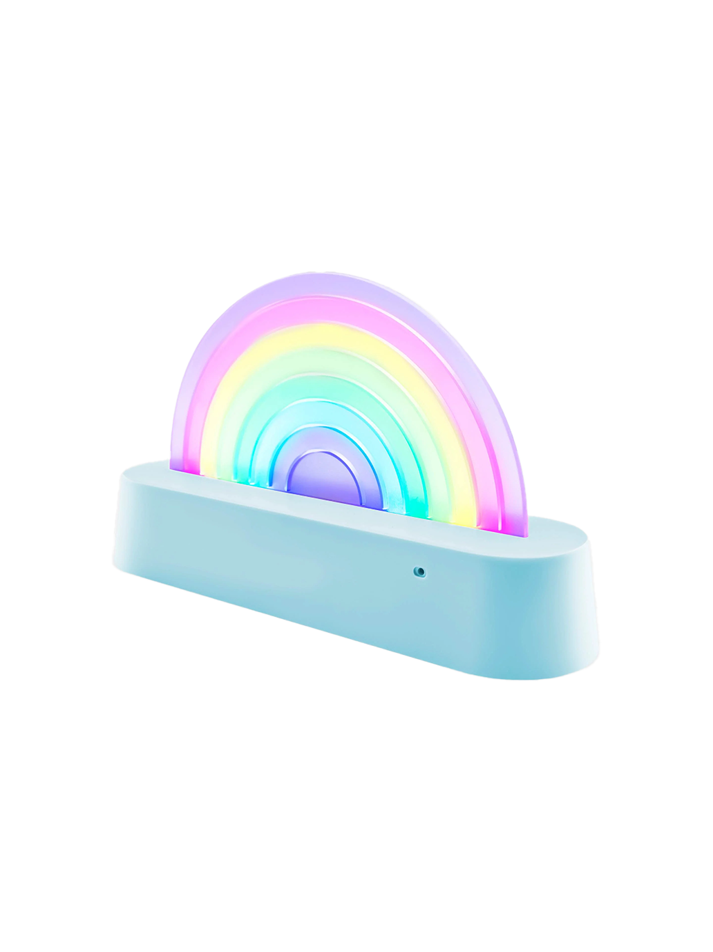 Dancing rainbow lamp