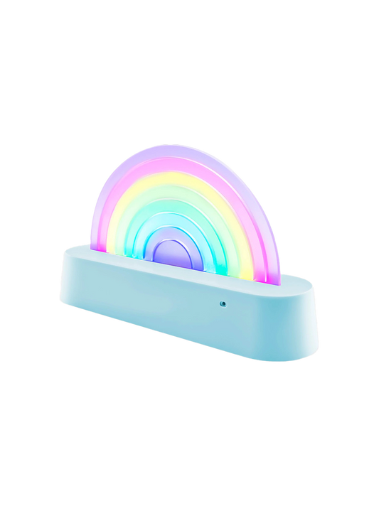 Dancing rainbow lamp