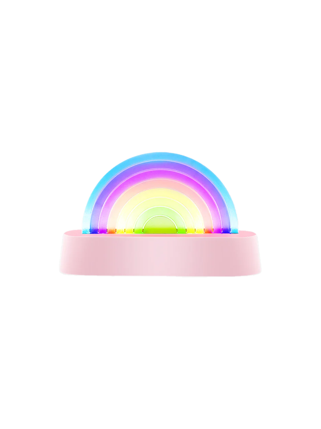 Dancing rainbow lamp