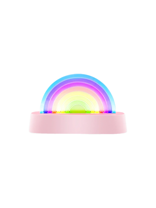 Dancing rainbow lamp