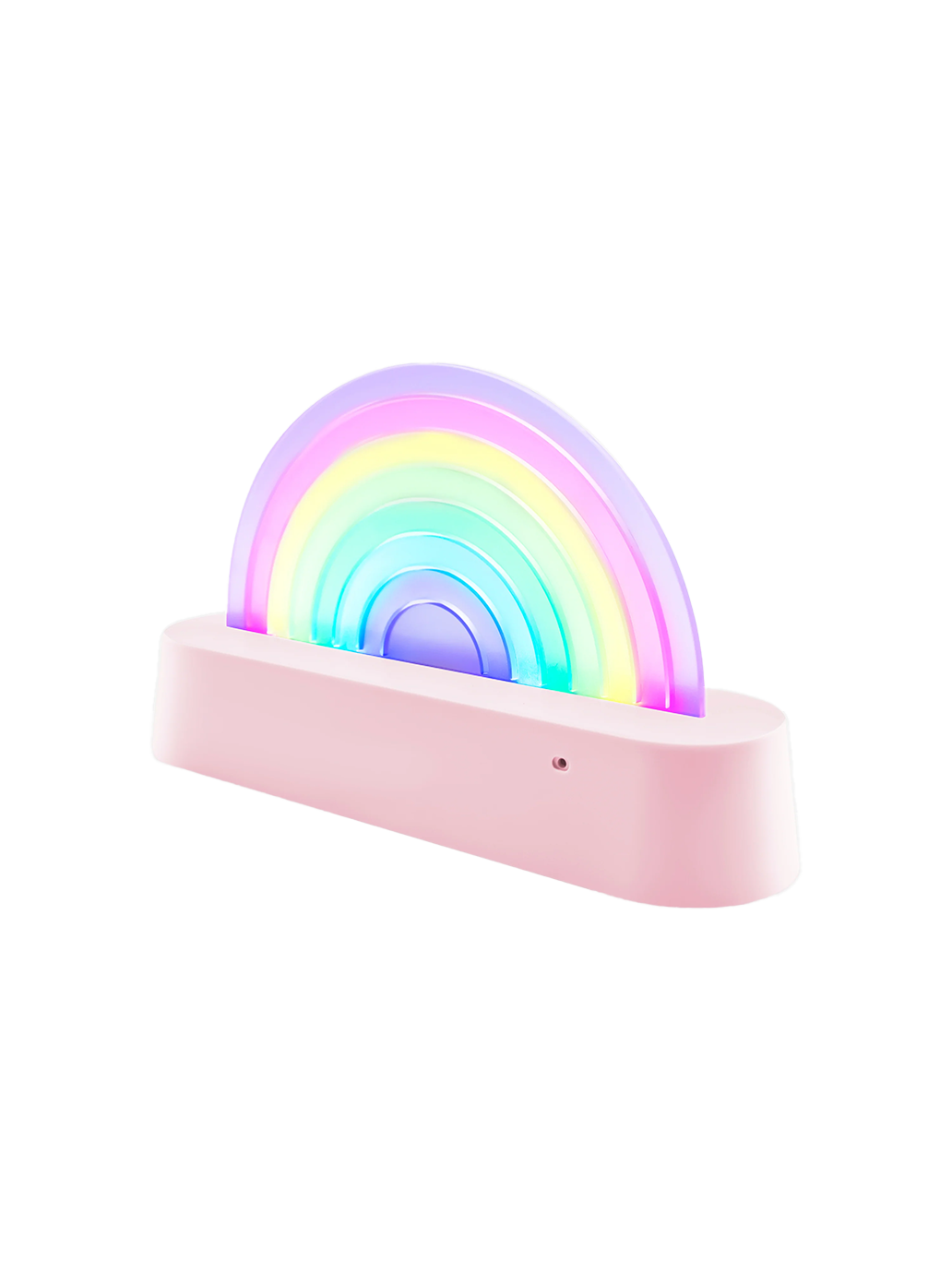 Dancing rainbow lamp