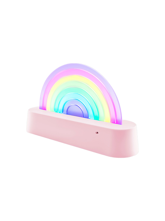 Dancing rainbow lamp