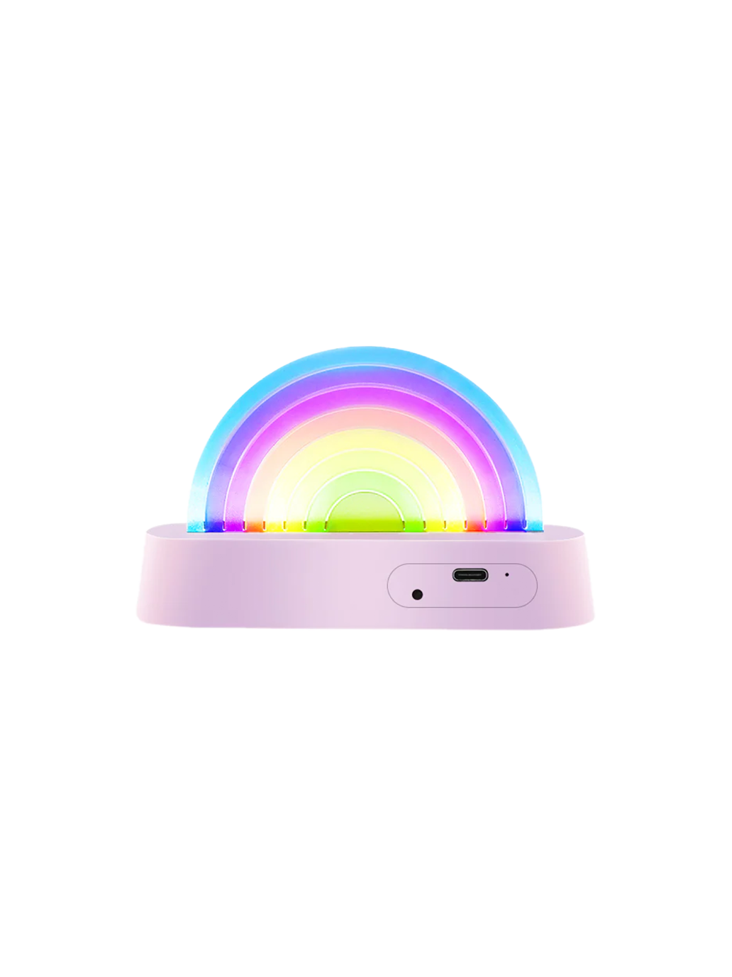 Dancing rainbow lamp