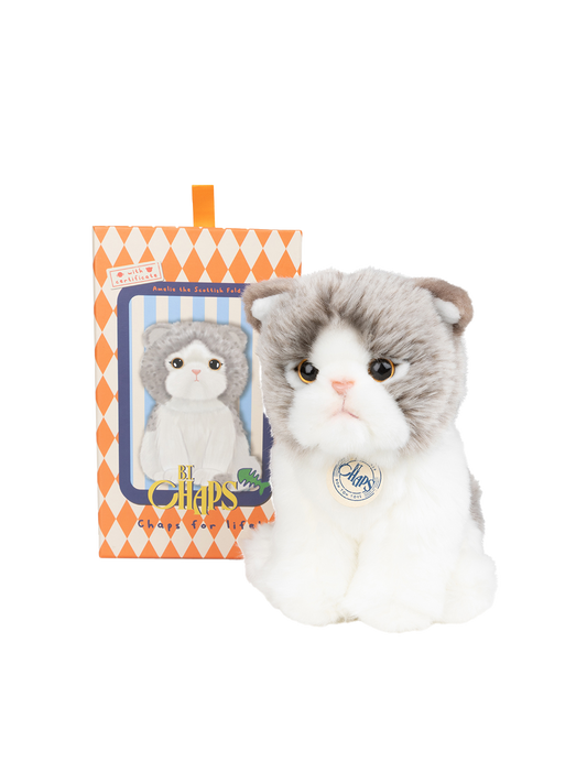 Amelie the Scottish Fold soft toy