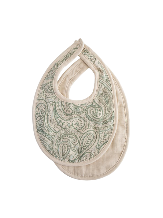 Muslin bibs set of 2