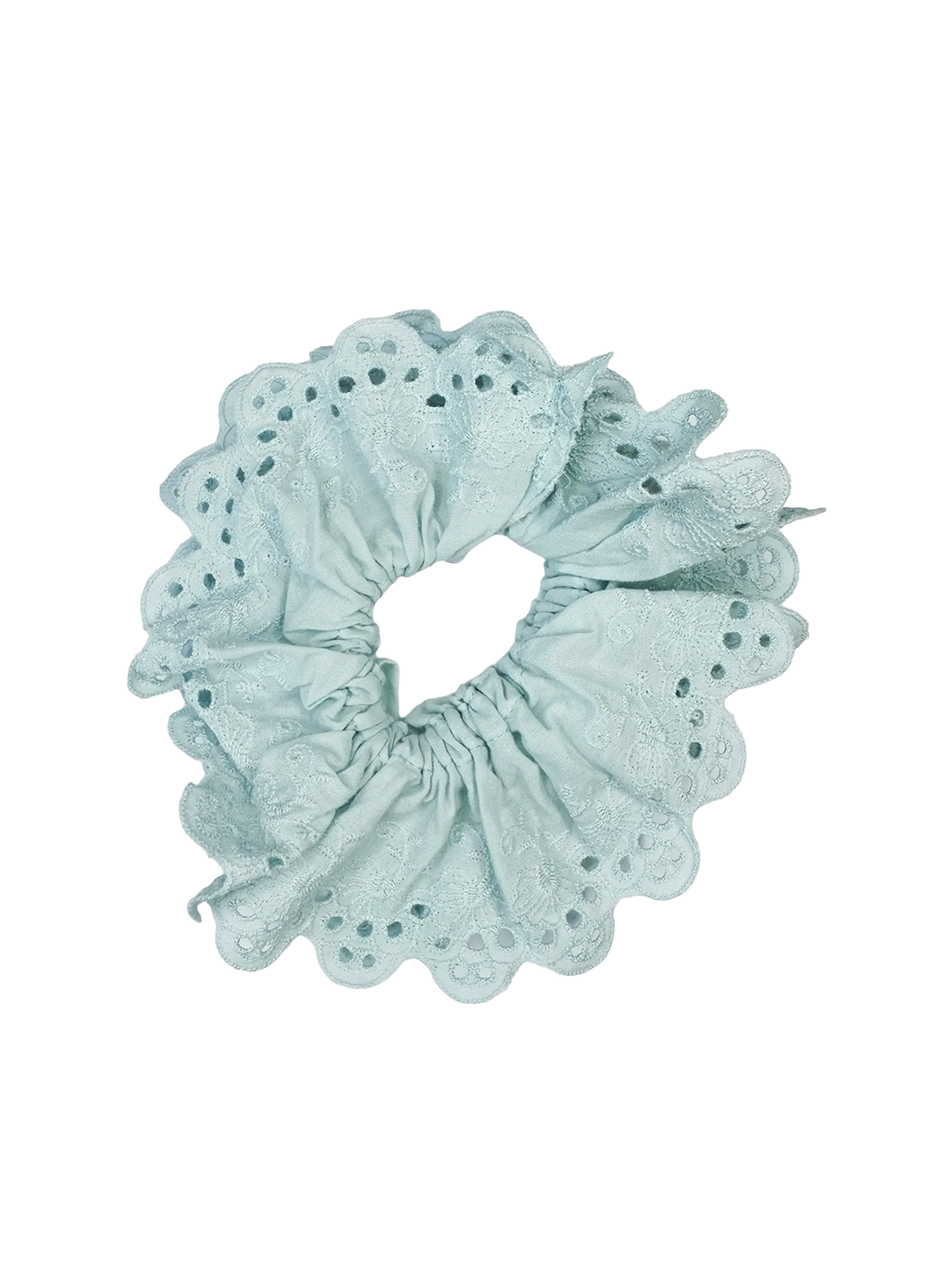 Lace scrunchie