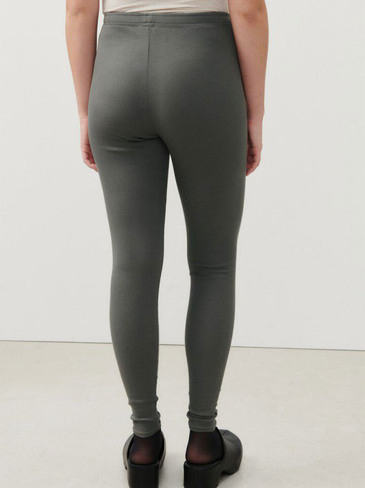 Leggings Zelym in cotone a coste