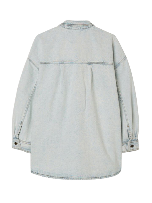 Joybird oversized denim shirt