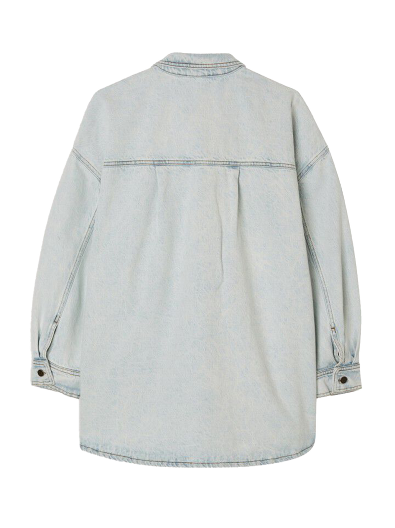 Joybird oversized denim shirt