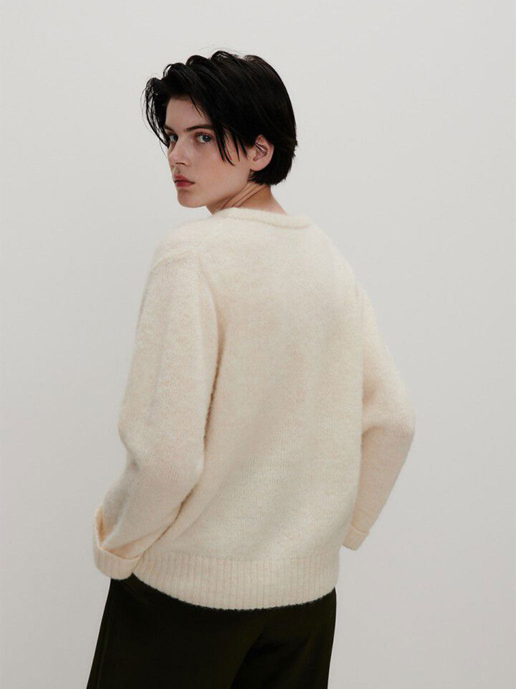 Cardigan oversize in alpaca est