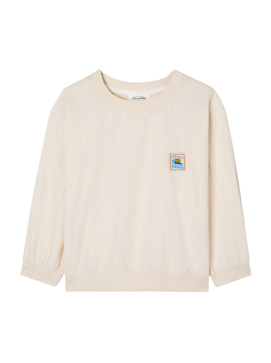 Basic sweatshirt with Tirabay cuff