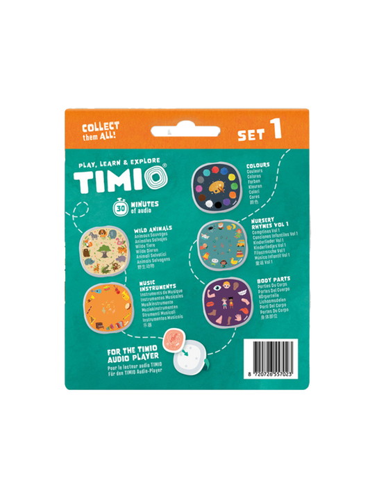 Set of discs with recordings for Timio