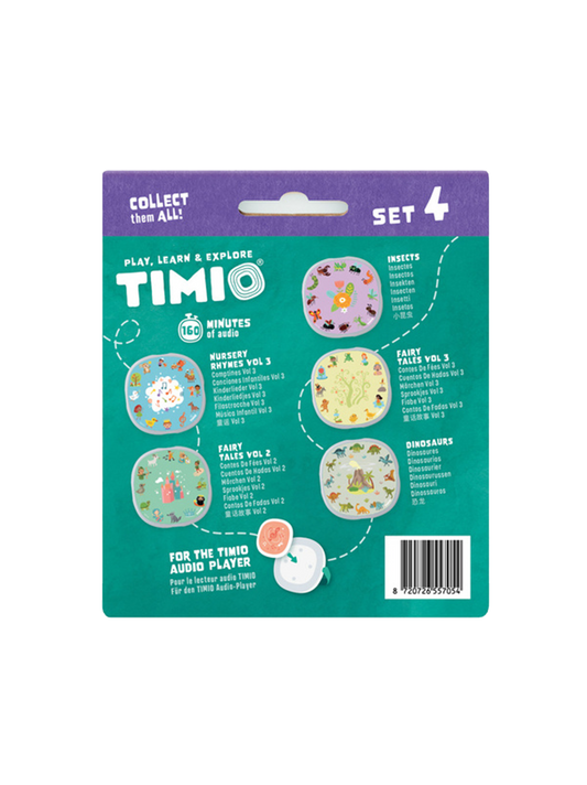 Set of discs with recordings for Timio