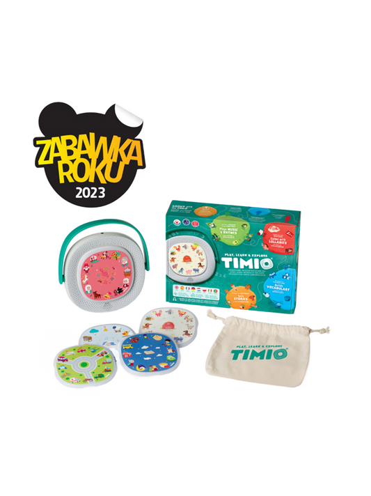 Interactive educational toy Timio