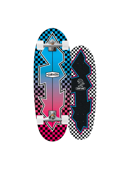 Tabla de surfskate para niños Carver MINI Neon