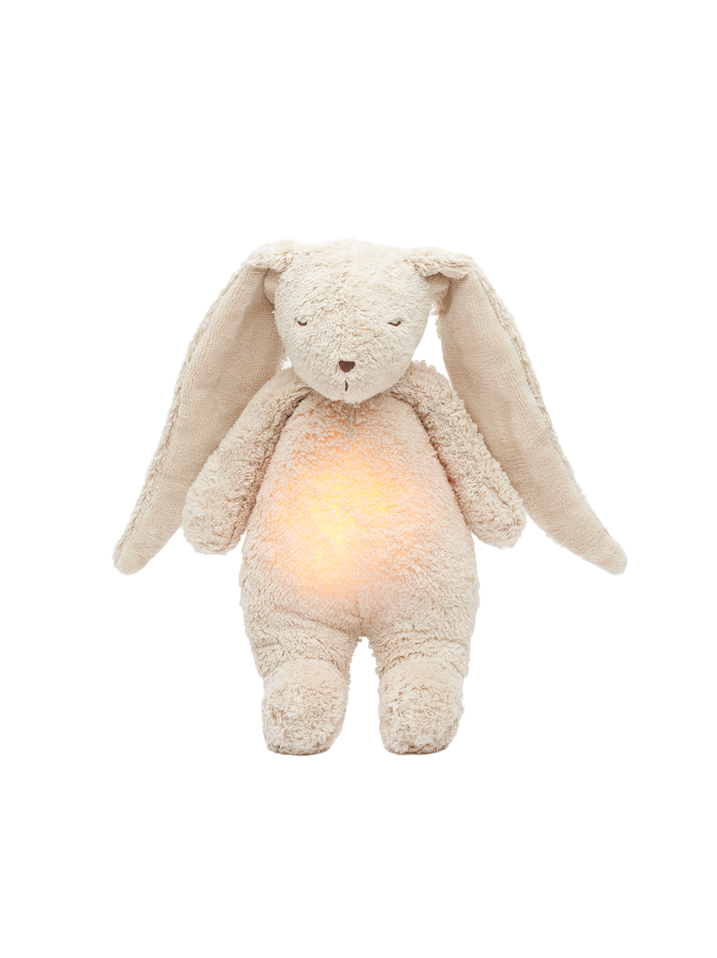 Organic humming bunny with a lamp