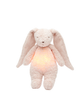 Organic humming bunny with a lamp